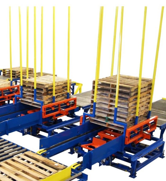 Pallet Stack System AMS 4 Pallet Stacker System | PRS Group Inc.
